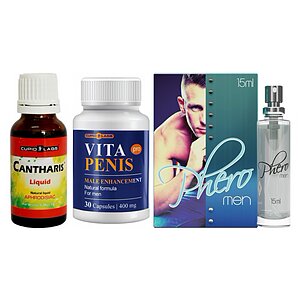Kit Virilitate: Mărime, Dorință și Atracție Irezistibilă pe Denysa.ro
