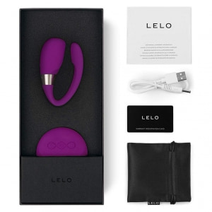 Vibrator Lelo Tiani 3 pentru Cupluri cu Telecomandă Mov