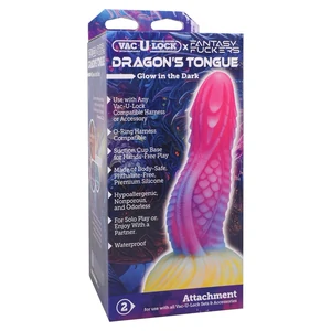 Limba De Dragon Fosforescent Doc Johnson – Multicolor