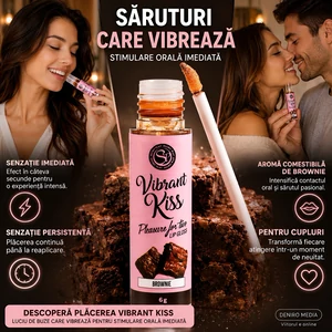 Lip Gloss Vibrant Kiss Brownie 6g