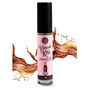 Stimulente Sexuale Femei Lip Gloss Vibrant Kiss Love Cola 6g