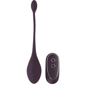 Love Egg RC Ou Vibrațional 10 Moduri, Reîncărcabil Mov pe Denysa.ro