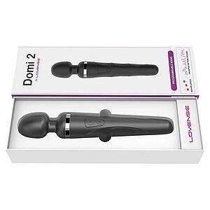 Lovense Domi 2 Mini Wand Massager Negru