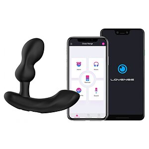 Lovense Edge 2 Prostate Massager Negru pe Denysa.ro
