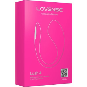 Lovense Lush 4 Roz — 7.000 Vibrații, Reîncărcabil, Discret