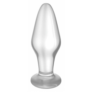 Lovetoy Glass Romance Dop Anal Din Sticlă Transparent 12 cm pe Denysa.ro