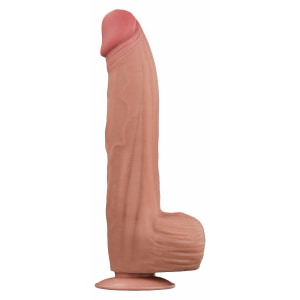 Dildo Realist Tpe Dublu Strat 31 Cm