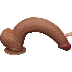LoveToy Sliding Skin – Dildo Realist 34 cm