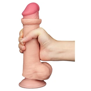 LoveToy Sliding-Skin Realist 20.8 cm Ø4 cm - Ventuză