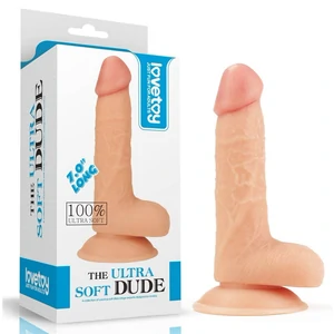 Lovetoy Ultra Soft Dude 18cm Textură Realistă