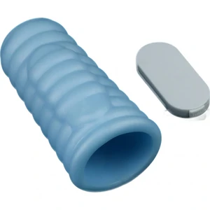 Lovetoy Wave Knights - Inel Vibrator Discret, 10 cm Albastru pe Denysa.ro