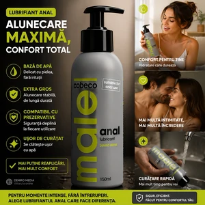 Lubrifiant Anal Male Cobeco 150ml