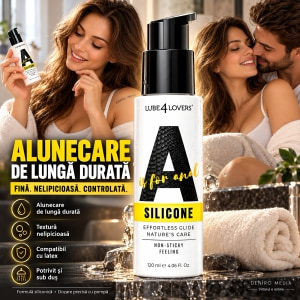 Lubrifiant Fin Siliconic pentru Penetrare Anală 120 ml