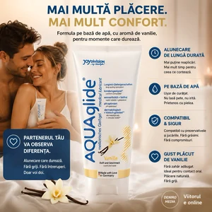 Lubrifiant AQUAglide Vanilie 100 ml