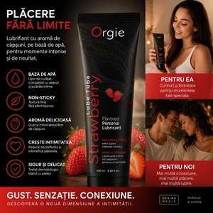Lubrifiant Aromat Orgie Lube Tube Strawberry 100ml