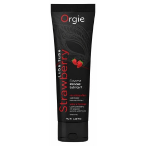 Orgie Lube Tube Capsuni 100ml