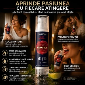 Lubrifiant Attraction Heat Mojito 50ml
