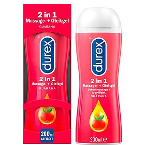 Lubrifiant Durex Play 2 in 1 Massage Guarana 200ml