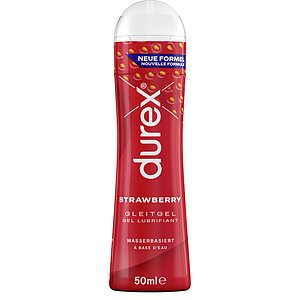 Lubrifiant Durex Play Capsuni pe Denysa.ro