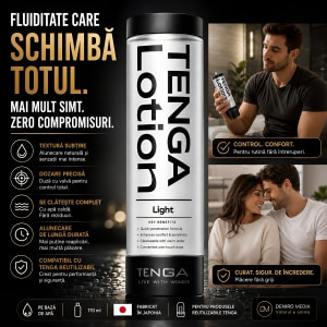 Lubrifiant Fin Tenga Lotion Light 170ml