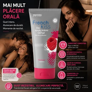 Lubrifiant Frenchkiss Aromă Raspberry 75 ml