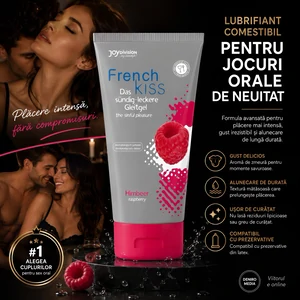 Lubrifiant Frenchkiss Aromă Raspberry 75 ml