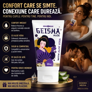 Lubrifiant Geisha Aloe Vera Premium 60ml