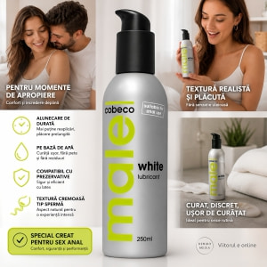 Lubrifiant Male White Cobeco 250ml