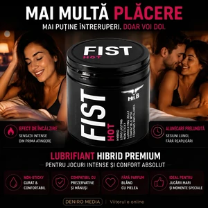 Lubrifiant Pe Bază De Apă Mister B FIST Hot 500 ml