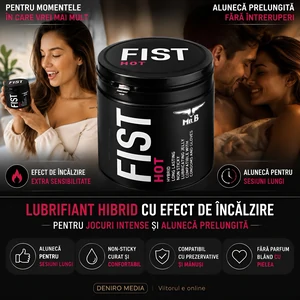 Lubrifiant Pe Bază De Apă Mister B FIST Hot 500 ml