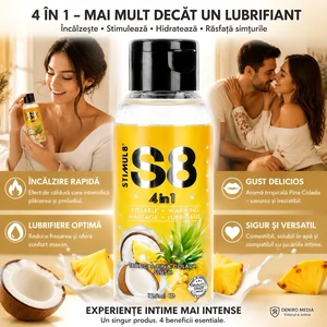 Lubrifiant S8 4-in-1 Dessert Tropical 125ml