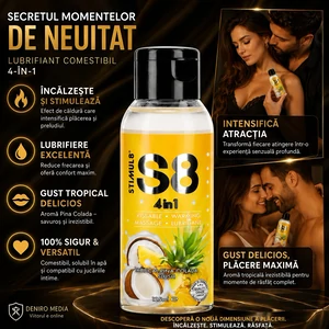 Lubrifiant S8 4-in-1 Dessert Tropical 125ml
