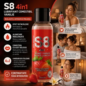 Lubrifiant S8 4-in-1 Dessert Vanilie 125ml
