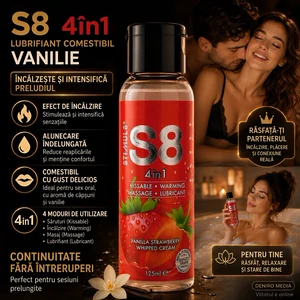 Lubrifiant S8 4-in-1 Dessert Vanilie 125ml