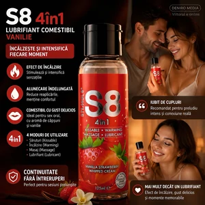 Lubrifiant S8 4-in-1 Dessert Vanilie 125ml