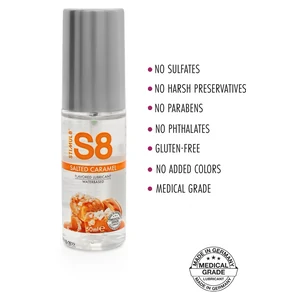 Lubrifiant S8 WB Flavored Caramel Sărat 50ml