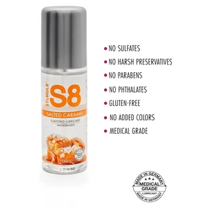 Lubrifiant S8 WB Flavored Lube Caramel Sărat 125ml