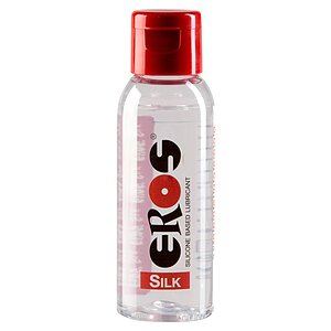 Lubrifiant Silicon Eros Silk Flasche pe Denysa.ro