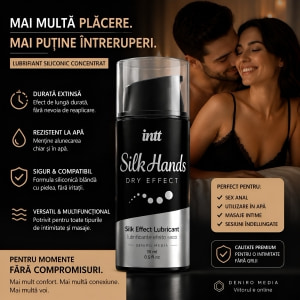 Lubrifiant Silicon Silk Hands Airless 15ml