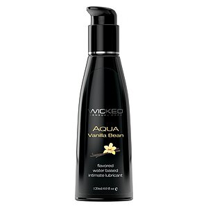 Lubrifiant Wicked Aqua Vanilla Bean pe Denysa.ro