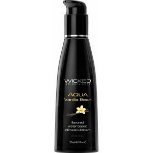 Lubrifiant Wicked Aqua Vanilla Bean pe Denysa.ro
