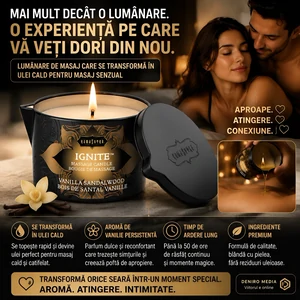 Lumânare Masaj Kama Sutra Vanilla 170g