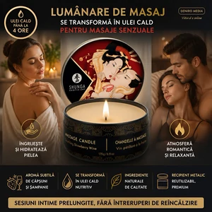 Lumânare Masaj Shunga Căpșuni