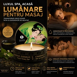 Lumânare Masaj Shunga Ceai Verde