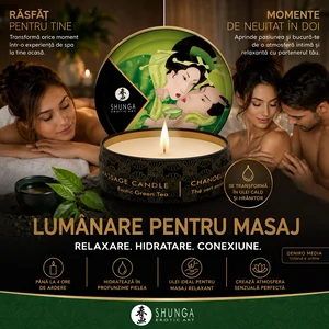 Lumânare Masaj Shunga Ceai Verde