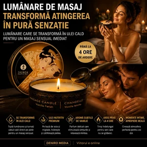 Lumânare Masaj Shunga Vanilie 30ml