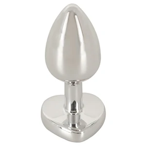 Magic Shiver Plug Anal Metalic 7 cm — Eleganță Discretă Argintiu