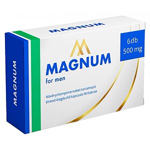 MAGNUM Pentru Bărbați, 6 Capsule, Complex Pe Bază De Plante pe Denysa.ro