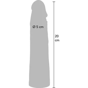 Manșon Penis Din silicon Lichid 20 cm – Volum