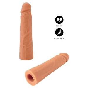 Manșon Penis Din silicon Lichid 20 cm – Volum